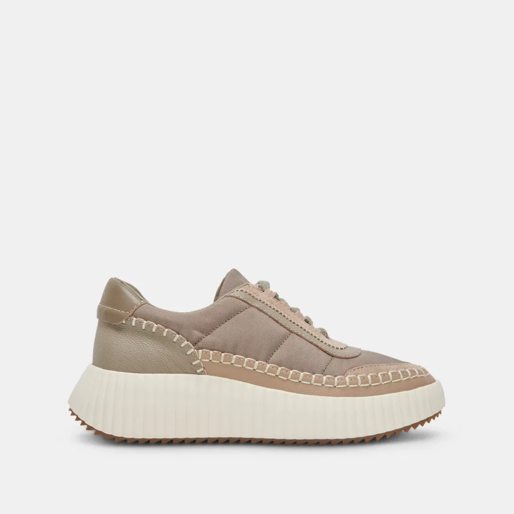 DOLCE VITA Sneakers*Dolen Nylon Sneakers Dk Taupe Nylon