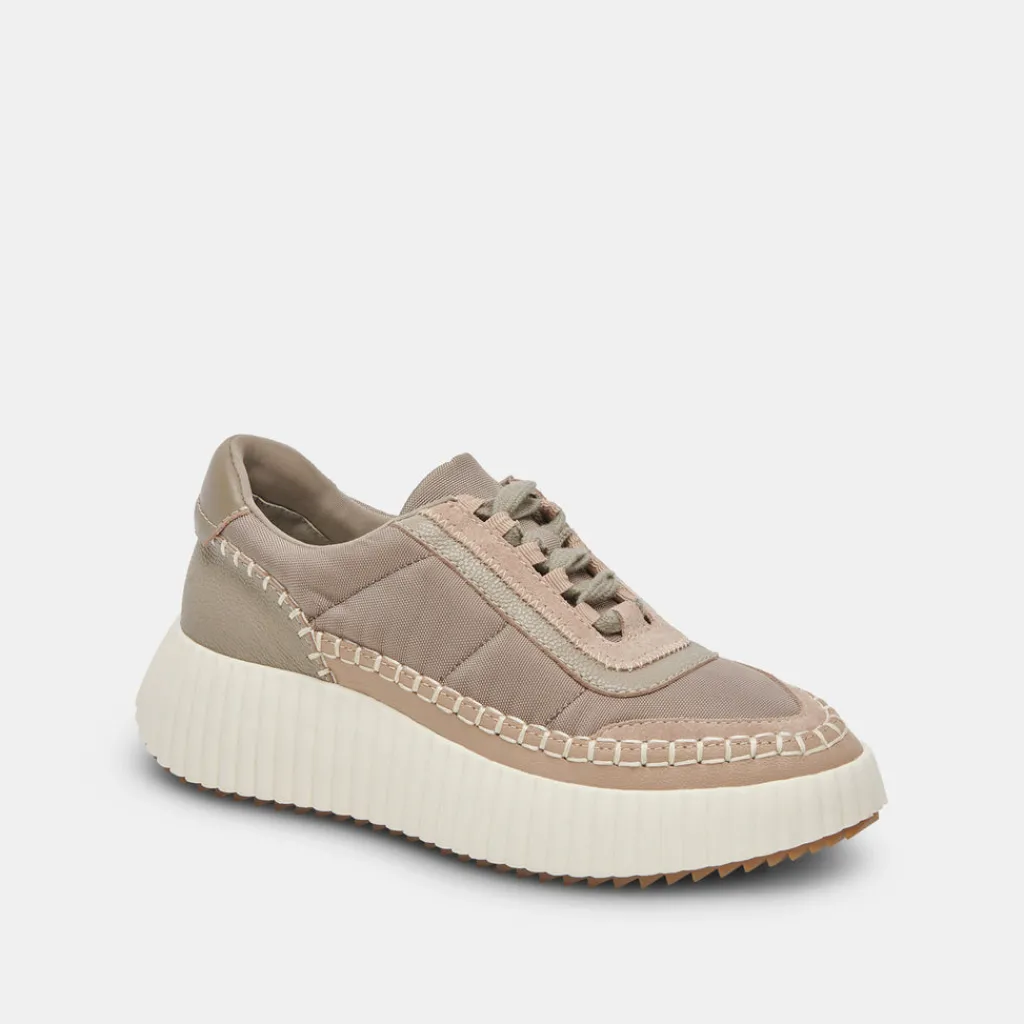 DOLCE VITA Sneakers*Dolen Nylon Sneakers Dk Taupe Nylon
