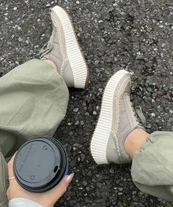 DOLCE VITA Sneakers*Dolen Nylon Sneakers Dk Taupe Nylon