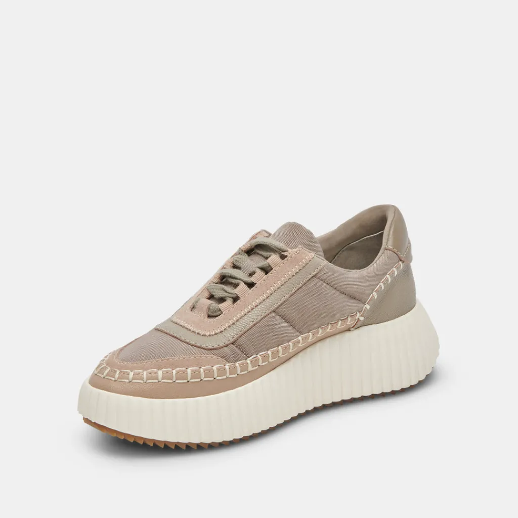 DOLCE VITA Sneakers*Dolen Nylon Sneakers Dk Taupe Nylon