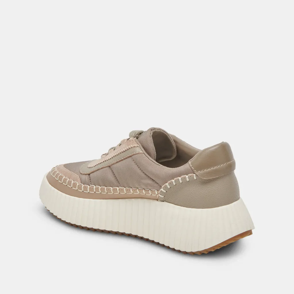 DOLCE VITA Sneakers*Dolen Nylon Sneakers Dk Taupe Nylon