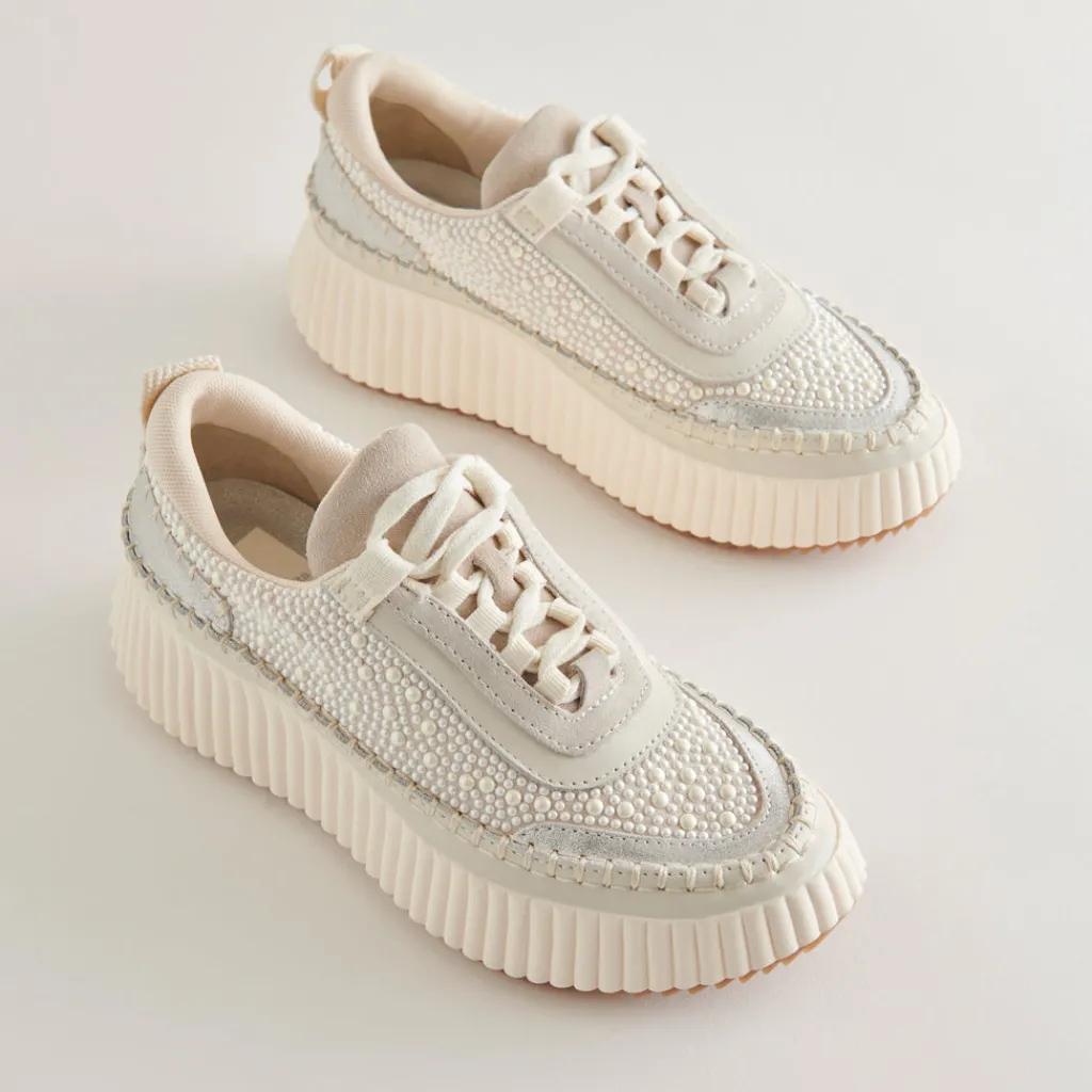 DOLCE VITA Sneakers*Dolen Pearl Sneakers Vanilla Pearls