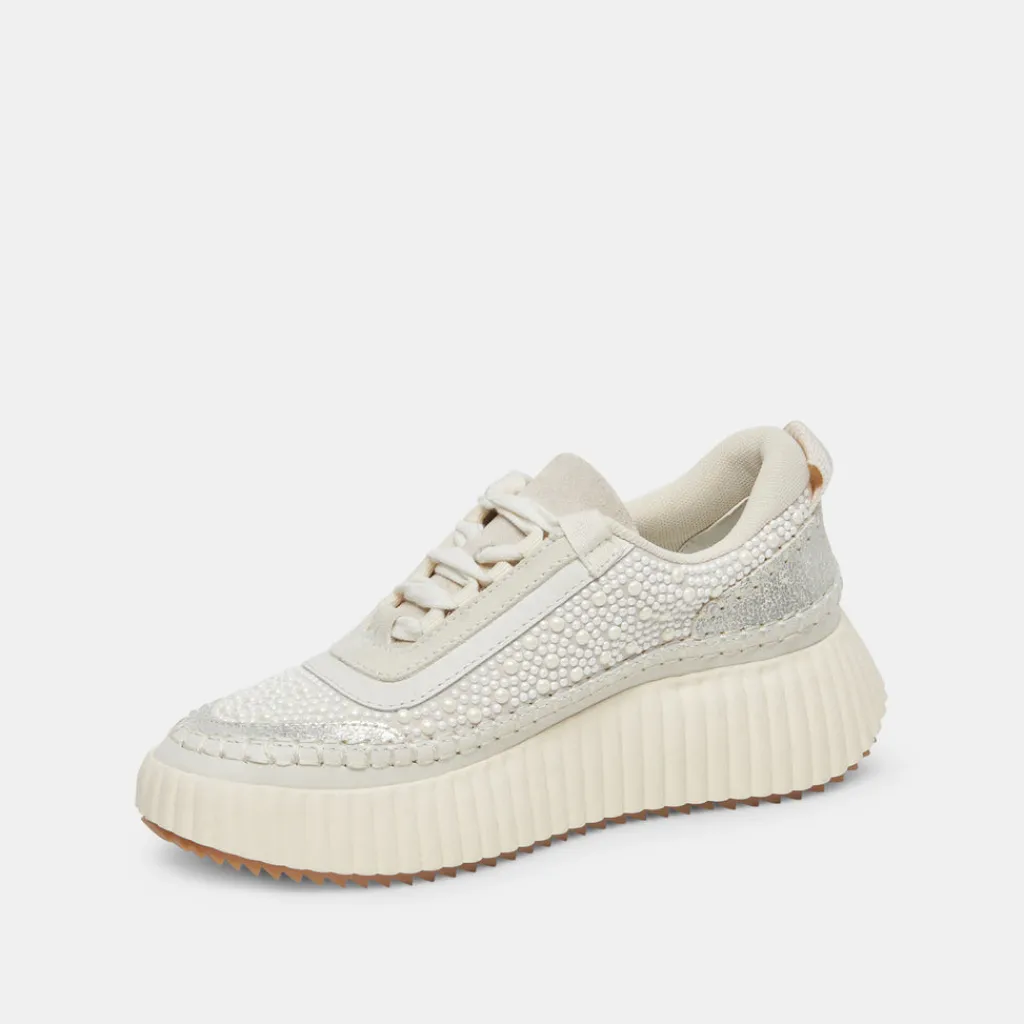 DOLCE VITA Sneakers*Dolen Pearl Sneakers Vanilla Pearls