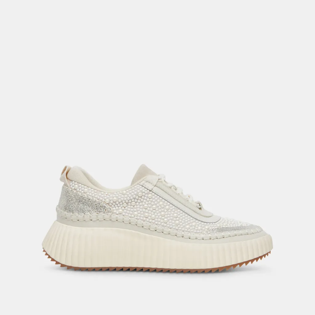 DOLCE VITA Sneakers*Dolen Pearl Sneakers Vanilla Pearls
