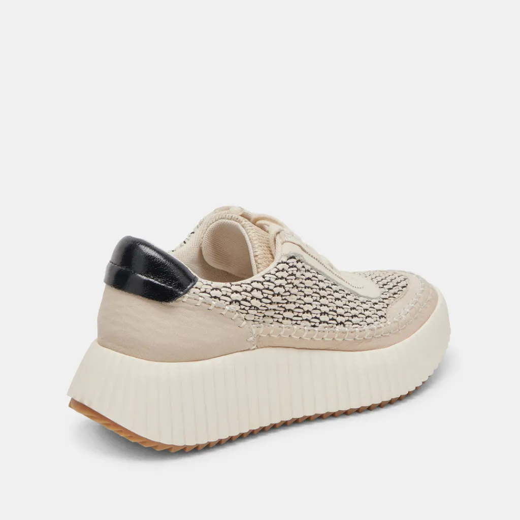 DOLCE VITA Sneakers*Dolen Sneakers Black Natural Raffia