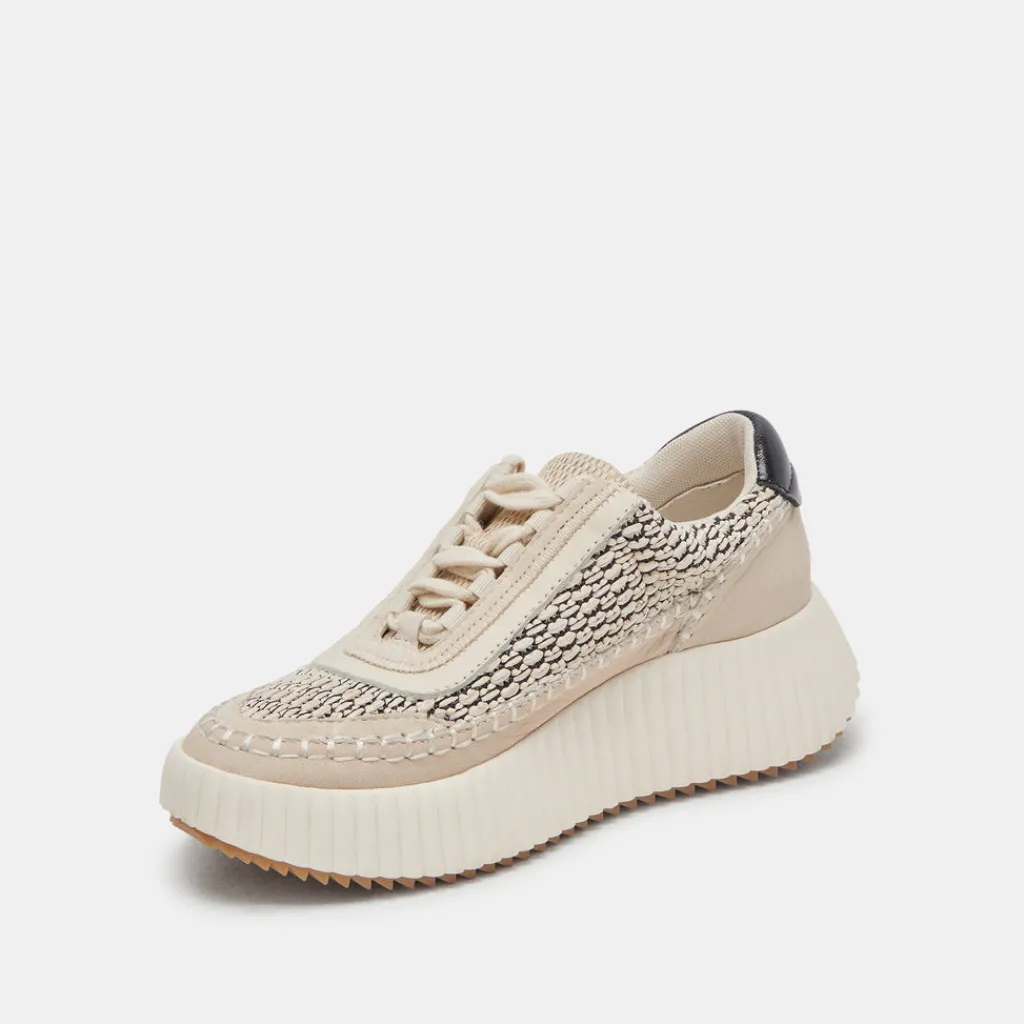 DOLCE VITA Sneakers*Dolen Sneakers Black Natural Raffia