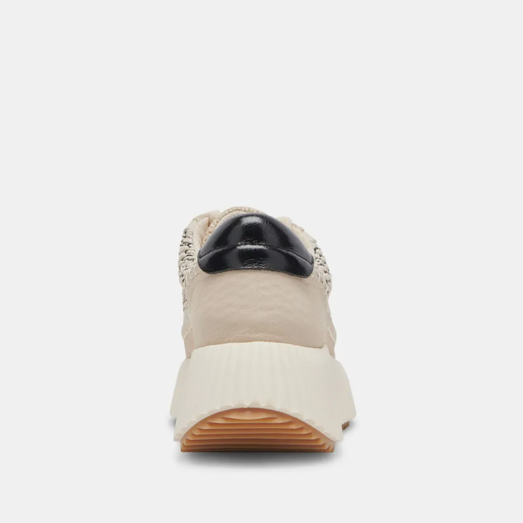 DOLCE VITA Sneakers*Dolen Sneakers Black Natural Raffia