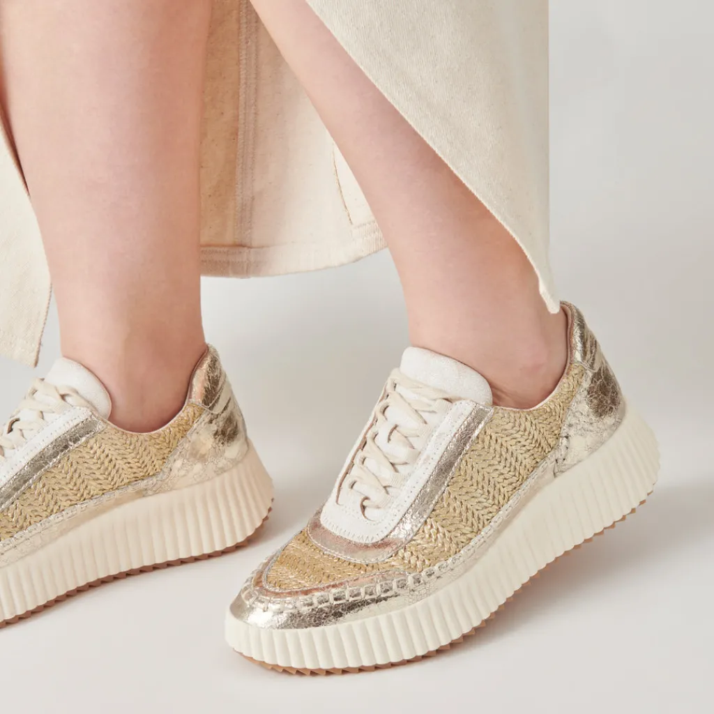 DOLCE VITA Sneakers*Dolen Sneakers Gold Knit