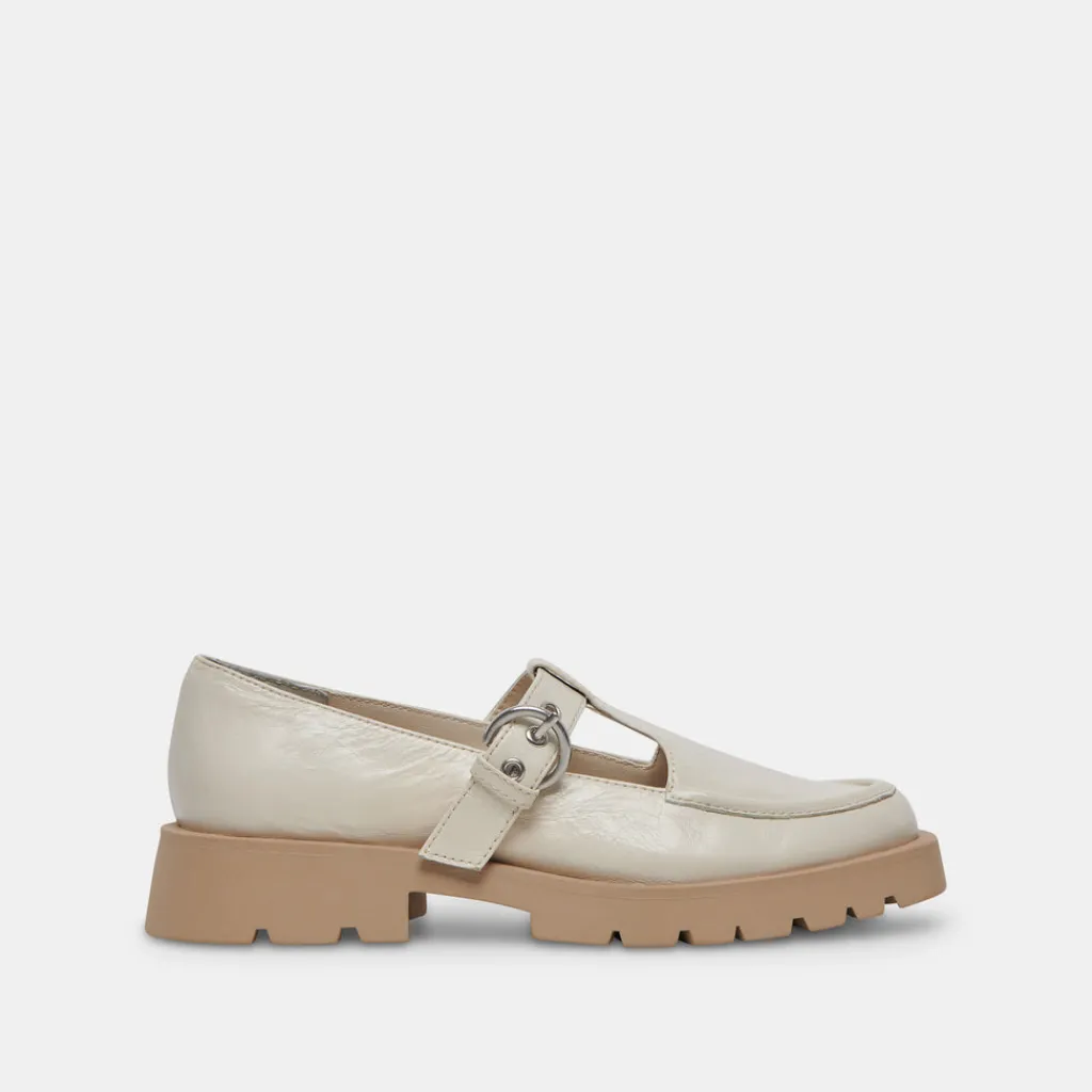 DOLCE VITA Flats & Loafers*Ebbie Flats Ivory Patent Leather
