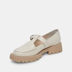 DOLCE VITA Flats & Loafers*Ebbie Flats Ivory Patent Leather