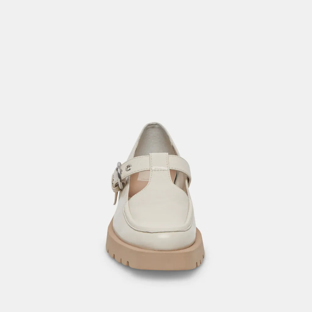 DOLCE VITA Flats & Loafers*Ebbie Flats Ivory Patent Leather