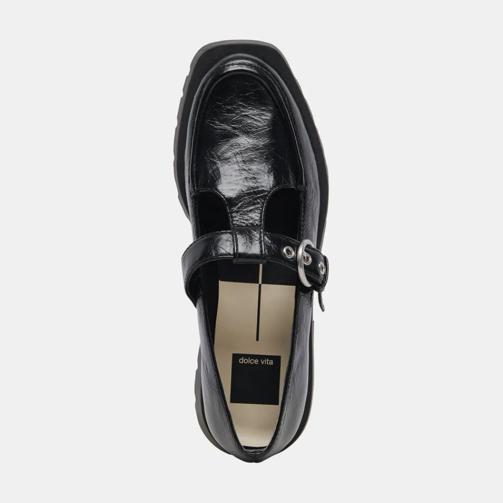 DOLCE VITA Flats & Loafers*Ebbie Flats Midnight Patent Leather