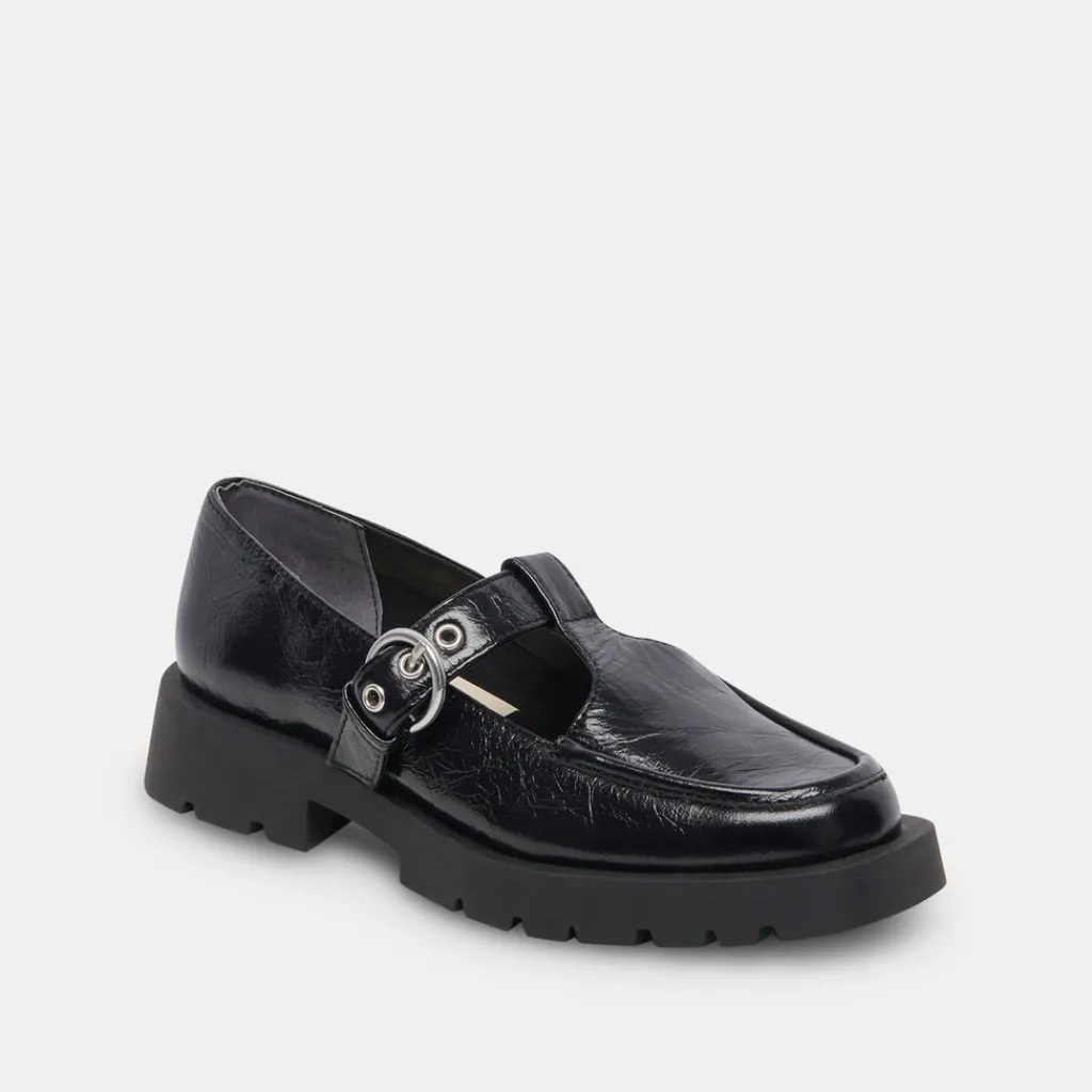 DOLCE VITA Flats & Loafers*Ebbie Flats Midnight Patent Leather