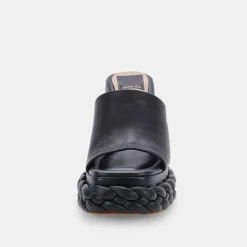 DOLCE VITA Wedges*Elene Wedges Black Leather