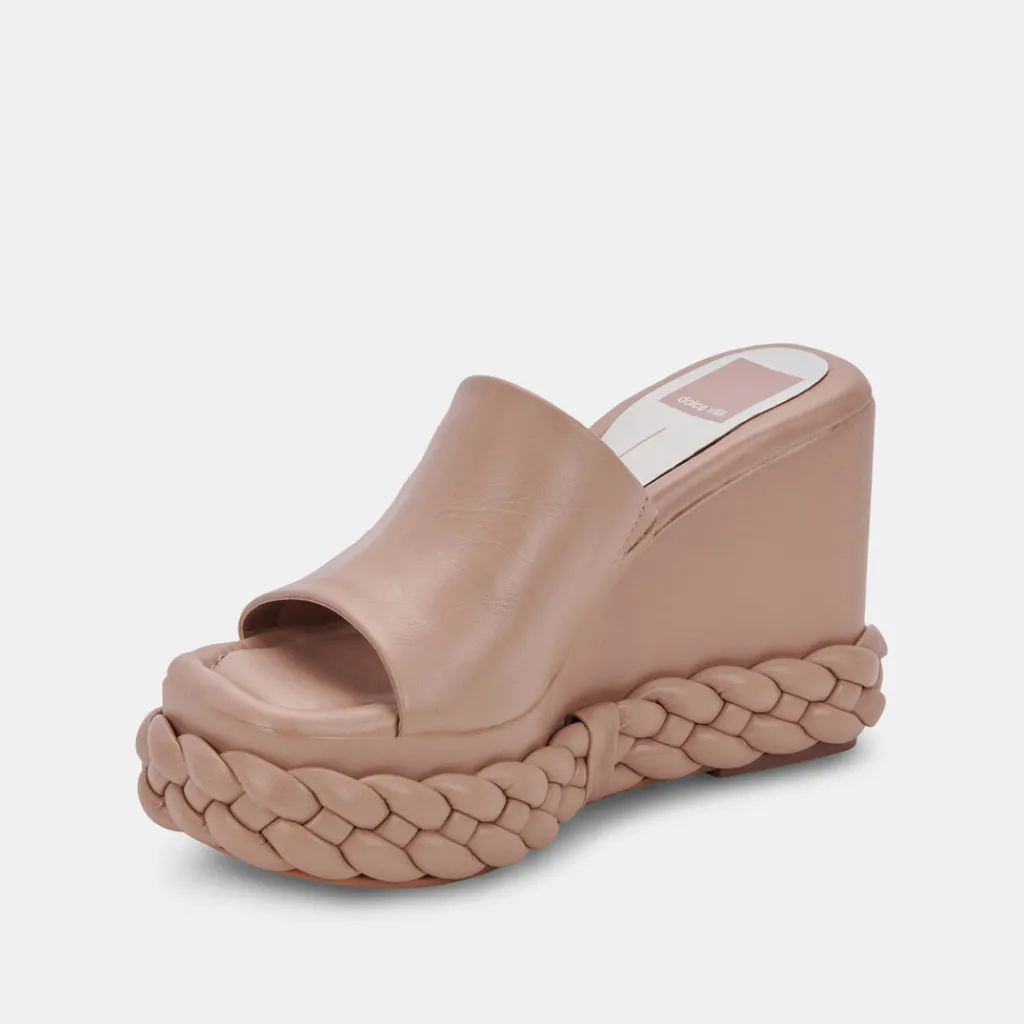DOLCE VITA Wedges*Elene Wedges Cafe Leather