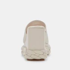 DOLCE VITA Wedges*Elene Wedges Ivory Leather