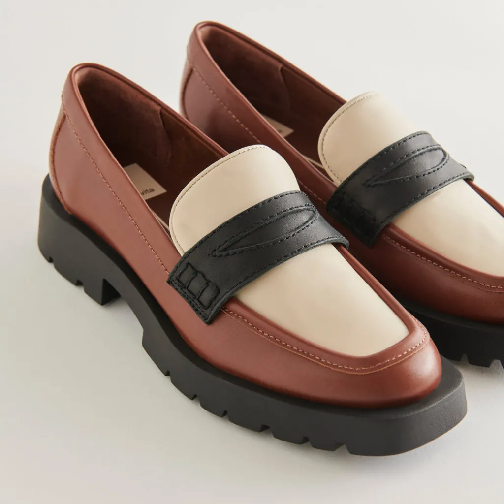 DOLCE VITA Flats & Loafers*Elias Flats Brown Black Leather