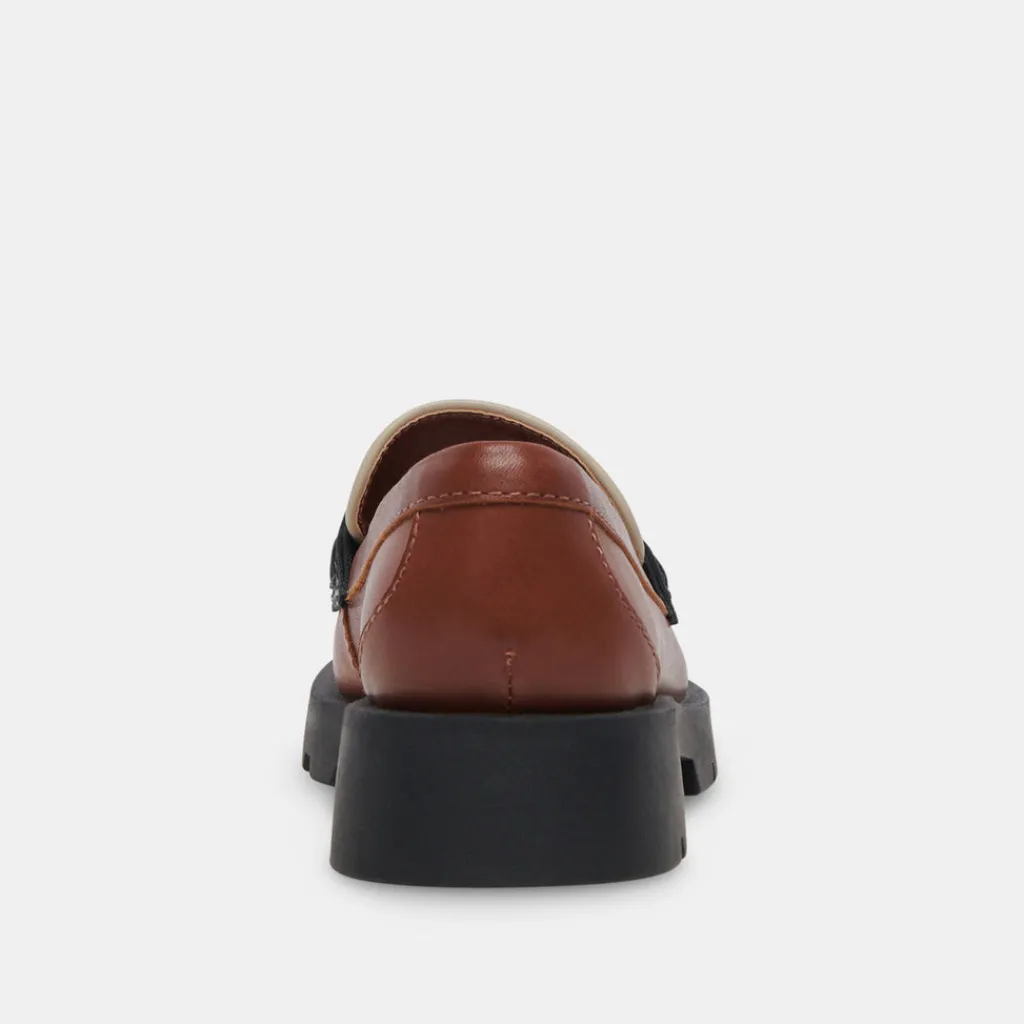DOLCE VITA Flats & Loafers*Elias Flats Brown Black Leather