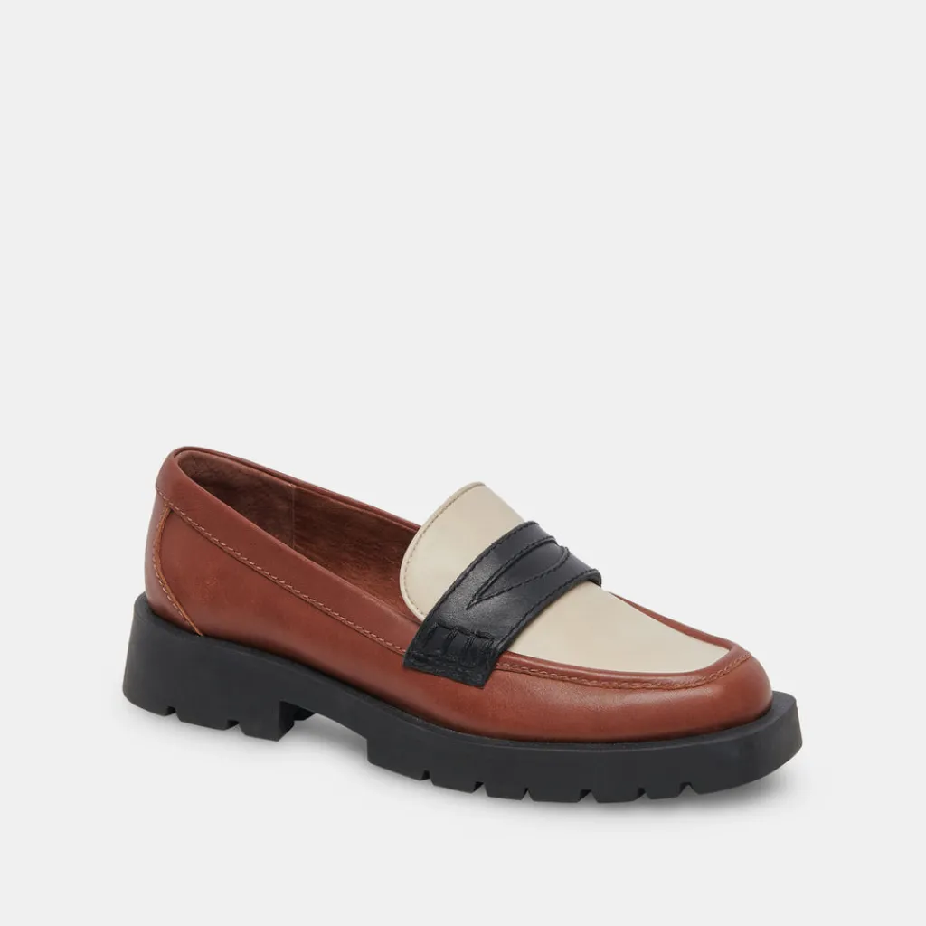 DOLCE VITA Flats & Loafers*Elias Flats Brown Black Leather