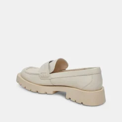 DOLCE VITA Flats & Loafers*Elias Flats Off White Crinkle Patent