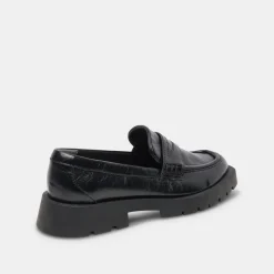 DOLCE VITA Flats & Loafers*Elias Flats Onyx Crinkle Patent