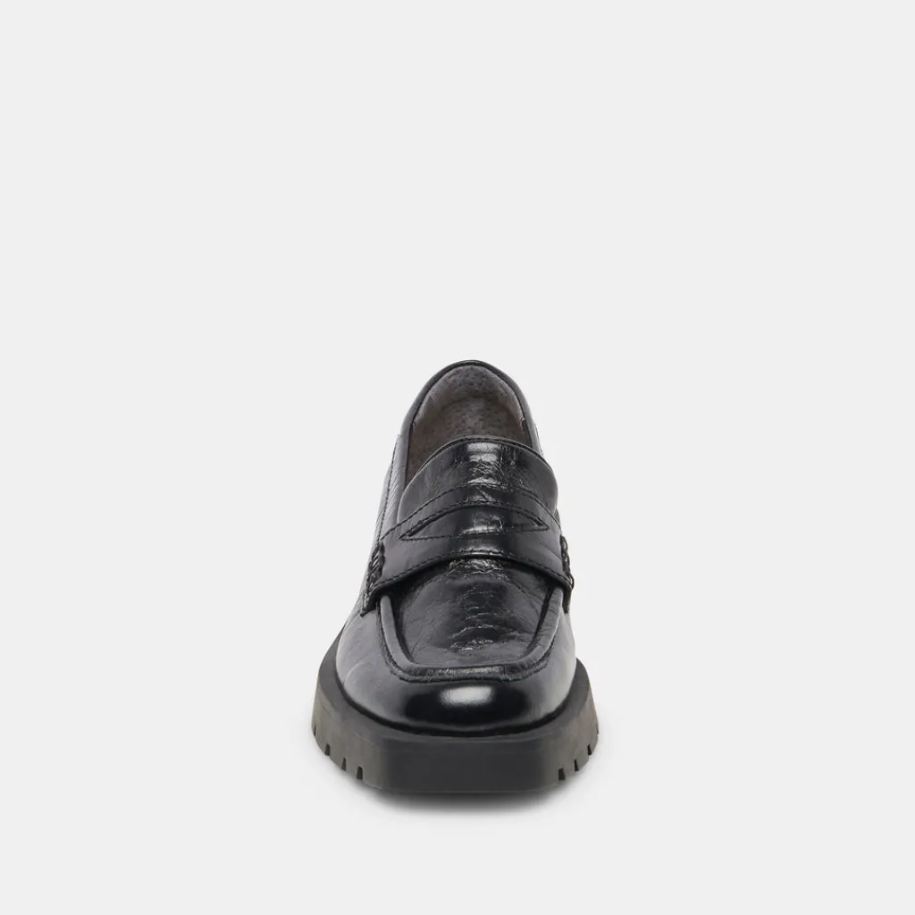 DOLCE VITA Flats & Loafers*Elias Flats Onyx Crinkle Patent