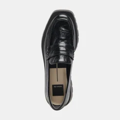 DOLCE VITA Flats & Loafers*Elias Flats Onyx Crinkle Patent