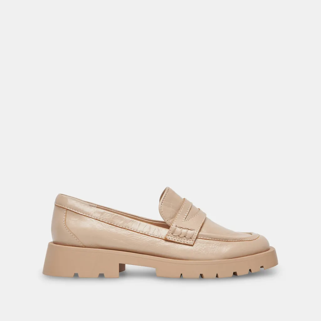 DOLCE VITA Flats & Loafers*Elias Flats Sesame Crinkle Patent