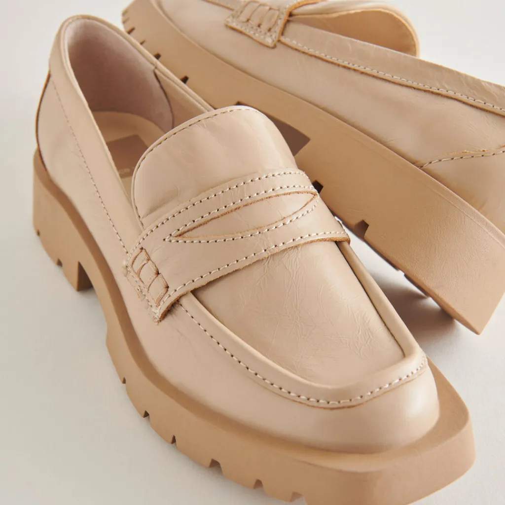 DOLCE VITA Flats & Loafers*Elias Flats Sesame Crinkle Patent