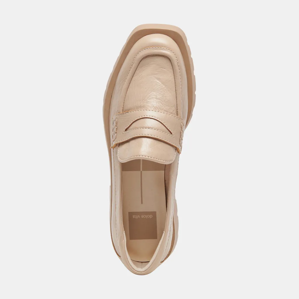 DOLCE VITA Flats & Loafers*Elias Flats Sesame Crinkle Patent