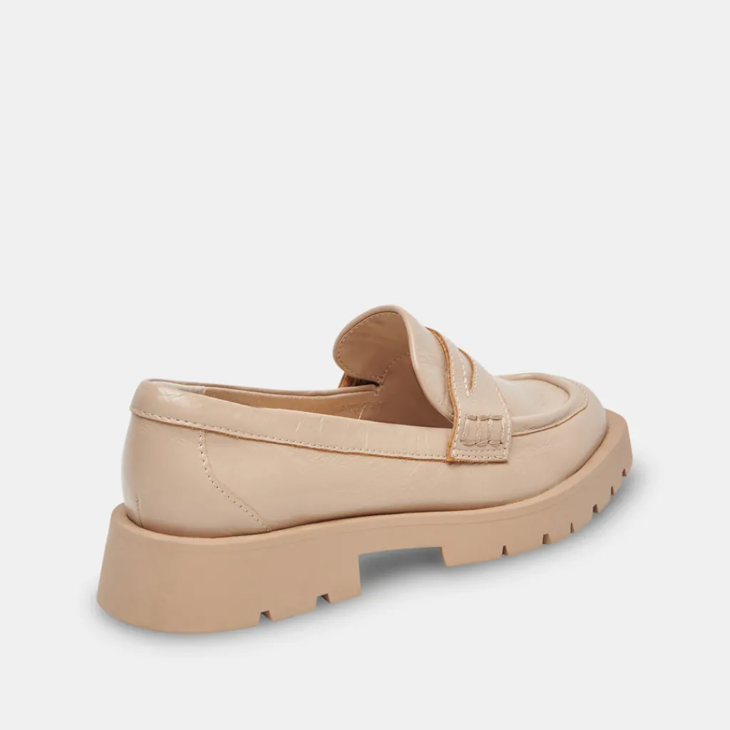 DOLCE VITA Flats & Loafers*Elias Flats Sesame Crinkle Patent