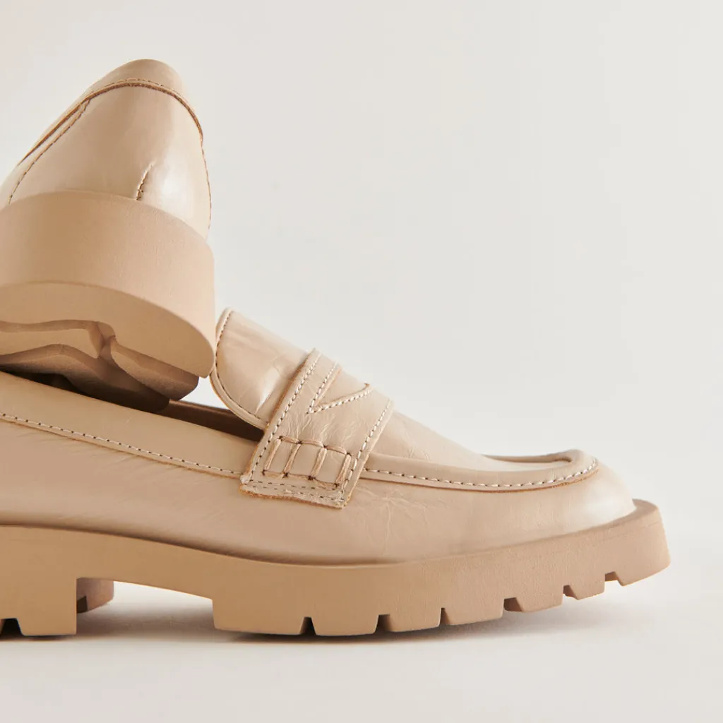 DOLCE VITA Flats & Loafers*Elias Flats Sesame Crinkle Patent
