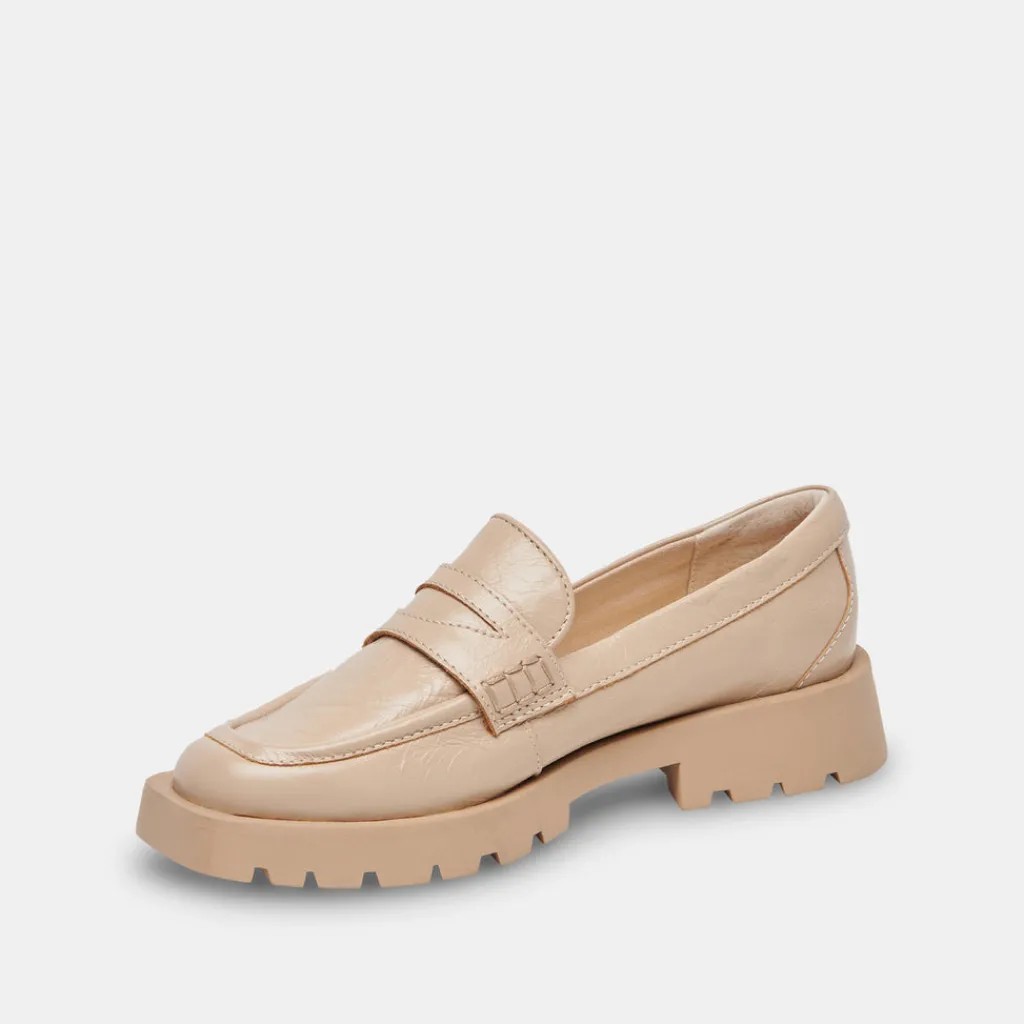 DOLCE VITA Flats & Loafers*Elias Flats Sesame Crinkle Patent