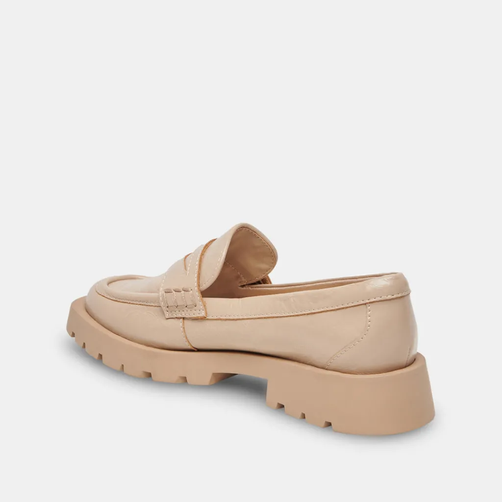 DOLCE VITA Flats & Loafers*Elias Flats Sesame Crinkle Patent