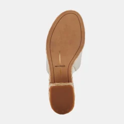 DOLCE VITA Wedges*Elora Heels Ivory Leather