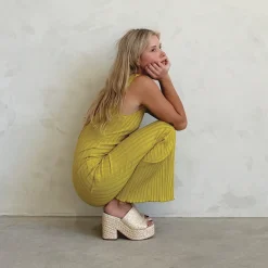 DOLCE VITA Wedges*Elora Heels Lt Natural Raffia
