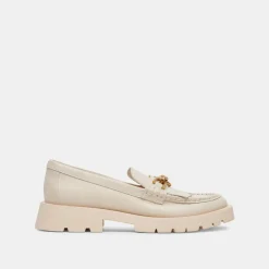 DOLCE VITA Flats & Loafers*Erna Wide Flats Ivory Leather