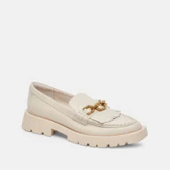 DOLCE VITA Flats & Loafers*Erna Wide Flats Ivory Leather