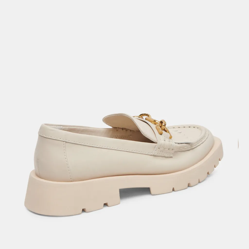 DOLCE VITA Flats & Loafers*Erna Wide Flats Ivory Leather