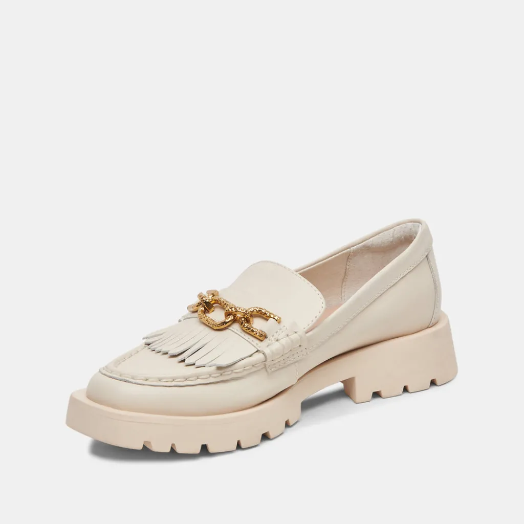 DOLCE VITA Flats & Loafers*Erna Wide Flats Ivory Leather