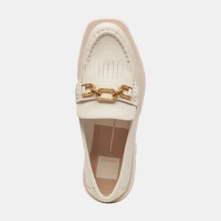 DOLCE VITA Flats & Loafers*Erna Wide Flats Ivory Leather