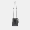 DOLCE VITA Handbags*Evie Crossbody Pouch Black Snake Leather