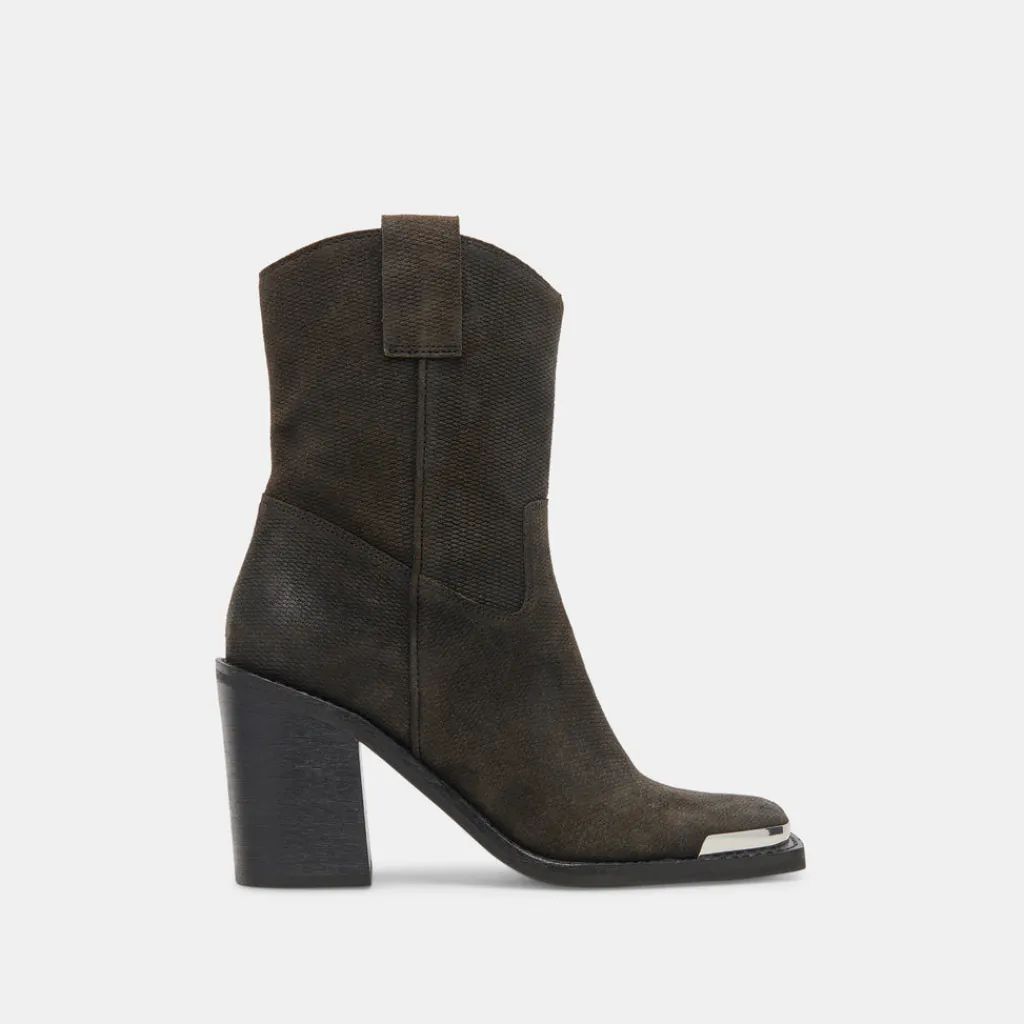 DOLCE VITA Boots & Booties*Falon Boots Espresso Distressed Leather