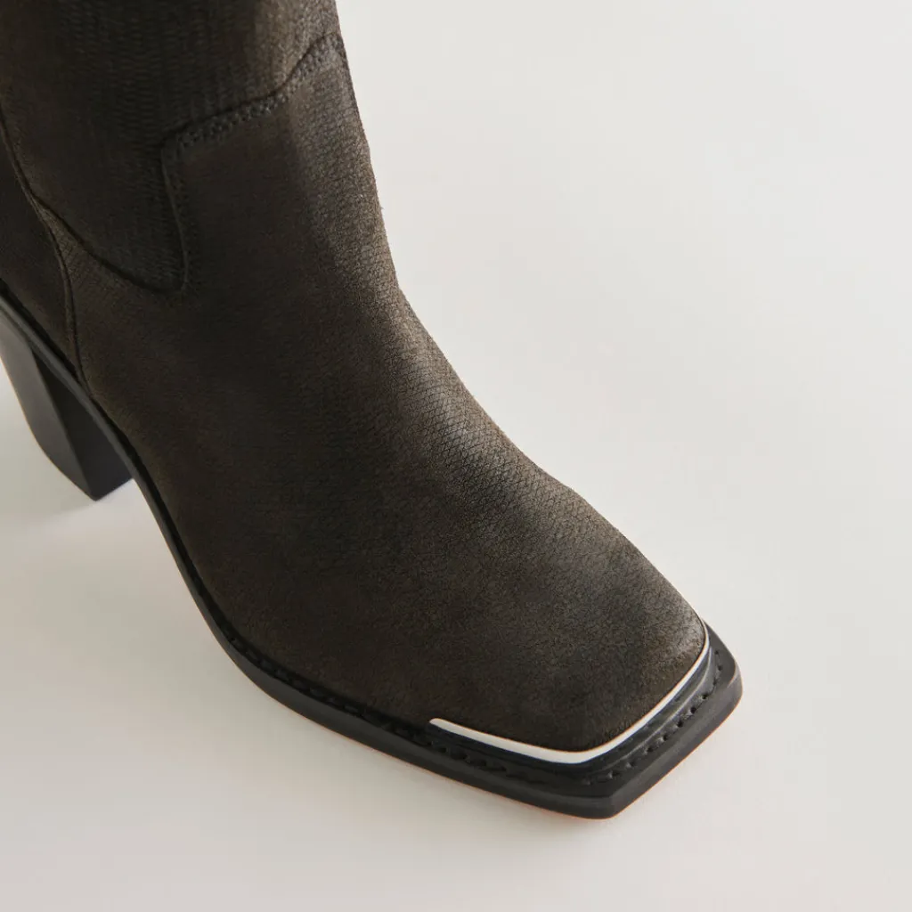 DOLCE VITA Boots & Booties*Falon Boots Espresso Distressed Leather