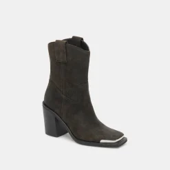 DOLCE VITA Boots & Booties*Falon Boots Espresso Distressed Leather