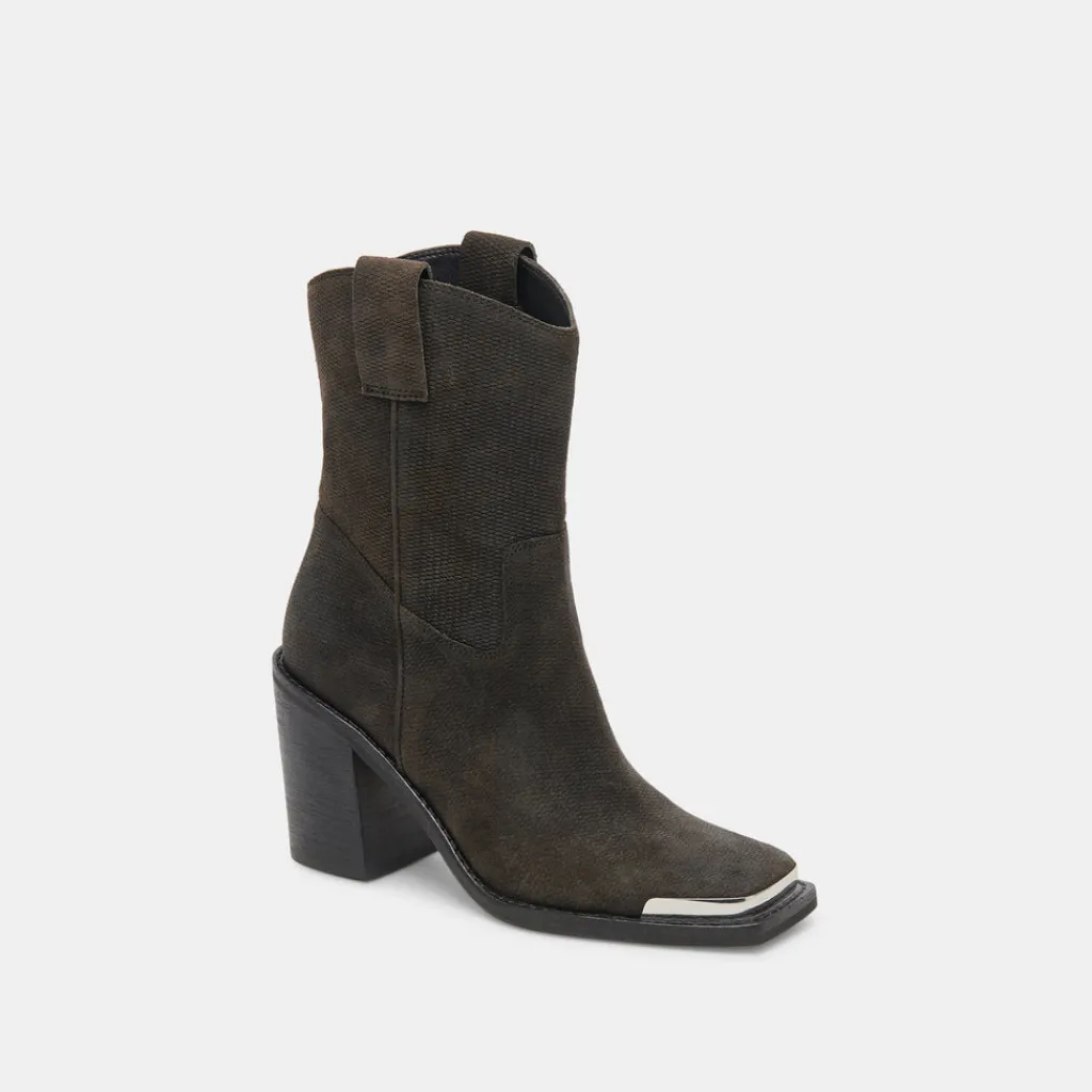 DOLCE VITA Boots & Booties*Falon Boots Espresso Distressed Leather