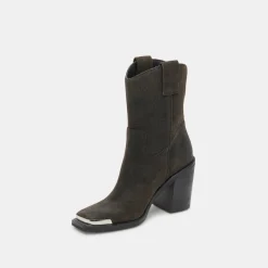 DOLCE VITA Boots & Booties*Falon Boots Espresso Distressed Leather