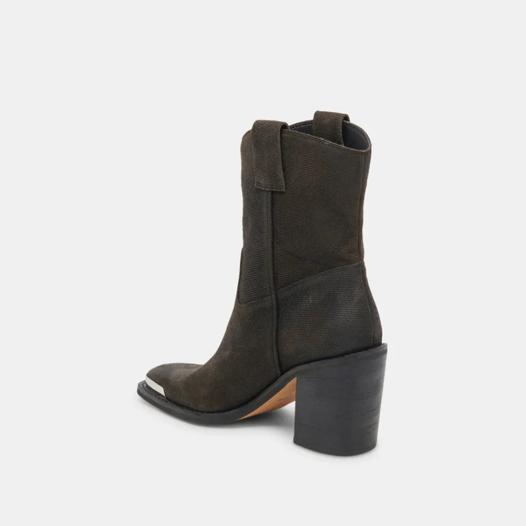 DOLCE VITA Boots & Booties*Falon Boots Espresso Distressed Leather