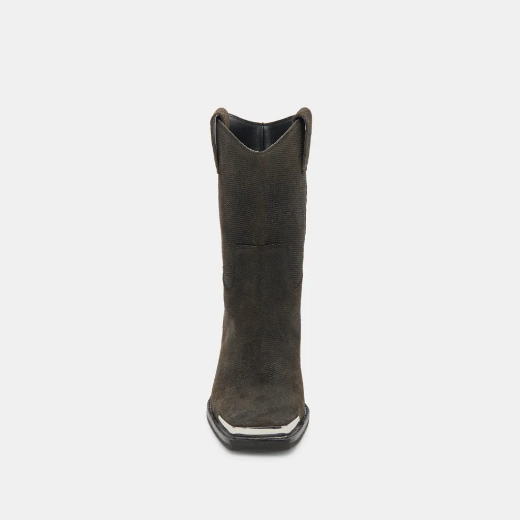 DOLCE VITA Boots & Booties*Falon Boots Espresso Distressed Leather