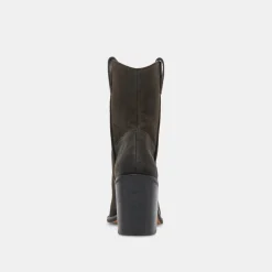 DOLCE VITA Boots & Booties*Falon Boots Espresso Distressed Leather